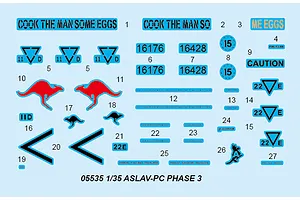 Trumpeter 1/35 Australian Army ASLAV-PC Phase 3 Armoured Scaled Plastic Model Kit image 53780