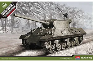 Academy 1/35 U.S. M36/M36B2 "Battle of the Bulge" Tank Scaled Plastic Model Kit image 53782