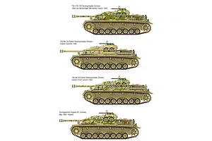 Academy 1/35 German StuG IV Sd.Kfz.167 (Early Version) Tank Scaled Plastic Model Kit image 53807