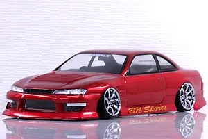 Pandora RC 1/10 Nissan Silvia S14/BN Sports Unpainted Body Shell image 53868