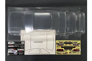 Pandora RC 1/10 Toyota AE86 Corolla Levin 2 Door Unpainted Body Shell image 53889