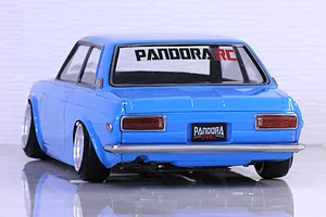 Pandora RC 1/10 Datsun 510 Bluebird Unpainted Body Shell image 53935