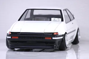 Pandora RC 1/10 Toyota AE86 Sprinter Trueno 2 Door Unpainted Body Shell image 53941