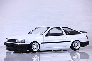 Pandora RC 1/10 Toyota AE86 Corolla Levin 3 Door Unpainted Body Shell image 53949