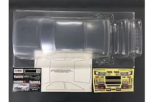 Pandora RC 1/10 Toyota AE86 Corolla Levin 3 Door Unpainted Body Shell image 53955