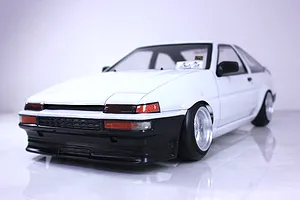 Pandora RC 1/10 Toyota AE86 Sprinter Trueno 3 Door Unpainted Body Shell image 53962