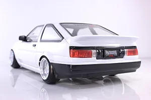 Pandora RC 1/10 Toyota AE86 Sprinter Trueno 3 Door Unpainted Body Shell image 53963