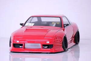 Pandora RC 1/10 Nissan 180SX/BN-Sports Unpainted Body Shell image 54003