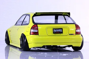 Pandora RC 1/10 Honda Civic EK9 TYPE-R Unpainted Body Shell image 54039