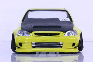 Pandora RC 1/10 Honda Civic EK9 TYPE-R Unpainted Body Shell image 54043