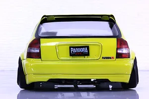 Pandora RC 1/10 Honda Civic EK9 TYPE-R Unpainted Body Shell image 54044