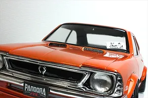 Pandora RC 1/10 Toyota Corolla Levin TE27 Unpainted Body Shell image 54054