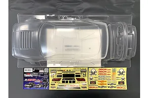 Pandora RC 1/10 Nissan 180SX Fujin (Wind God)/Origin Labo Unpainted Body Shell image 54100