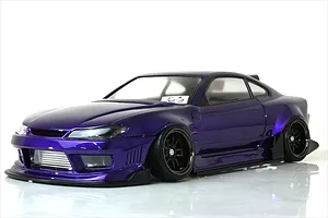 Pandora RC 1/10 Nissan Silvia S15 Raijin (Thunder God)/Origin Labo Unpainted Body Shell image 54102