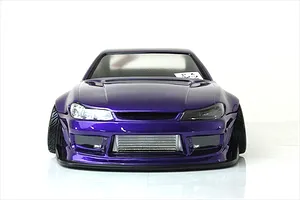 Pandora RC 1/10 Nissan Silvia S15 Raijin (Thunder God)/Origin Labo Unpainted Body Shell image 54105