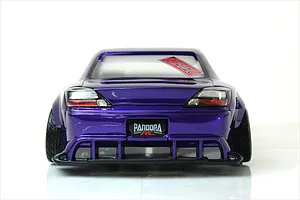 Pandora RC 1/10 Nissan Silvia S15 Raijin (Thunder God)/Origin Labo Unpainted Body Shell image 54106