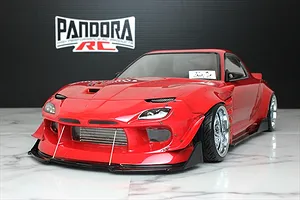 Pandora RC 1/10 Mazda RX-7 FD3S/BN Sports Unpainted Body Shell image 54135