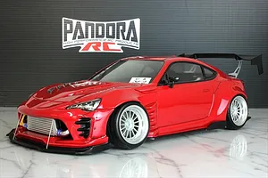 Pandora RC 1/10 Toyota 86 ZN6/BN-Sports Unpainted Body Shell image 54144
