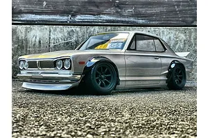 Pandora RC 1/10 Nissan Skyline HT 2000GT-R (KPGC10) Custom Unpainted Body Shell image 54191