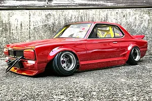 Pandora RC 1/10 Nissan Skyline HT 2000GT-R (KPGC10) Custom Unpainted Body Shell image 54193