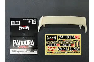 Pandora RC 1/10 Rear Wing Spoiler Version 1 (180SX) Unpainted Body Shell image 54206