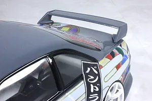 Pandora RC 1/10 Rear Wing Spoiler Version 3 (S14) Unpainted Body Shell image 54213