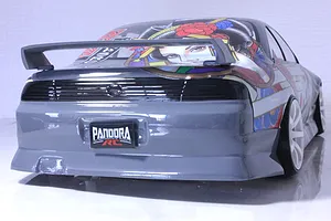 Pandora RC 1/10 Rear Wing Spoiler Version 3 (S14) Unpainted Body Shell image 54215