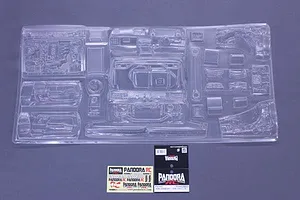 Pandora RC 1/10 AE86 Inner Set Unpainted Body Shell image 54230