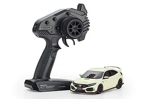Kyosho Mini-Z Honda Civic FK8 Type R RC Drift Car Electric AWD RTR - White image 54420