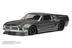 Protoform 1/10 1968 Ford Mustang Unpainted VTA Body Shell image 54421