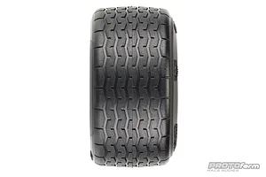 Pro-Line 1.9" VTA 31mm Rear Tyres on 8-Spoke Black Rims - Glued Wheels 2Pcs image 54460