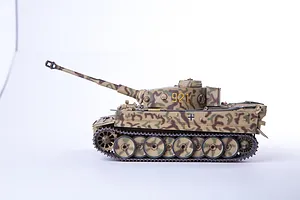 Academy 1/35 German Tiger-I "Operation Citadel" (Early Version) Tank Scaled Plastic Model Kit image 54470