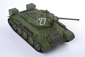 Academy 1/35 USSR T-34/76 "No.183 Factory Production" Tank Scaled Plastic Model Kit image 54484