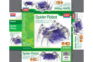 Academy Spider Robot Edukit Educational Model Kit image 54512