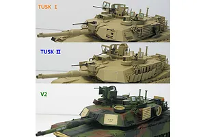 Academy 1/35 U.S. M1A2 Tusk II Tank Scaled Plastic Model Kit image 54612