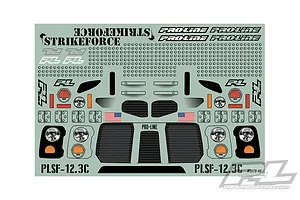 Pro-Line 1/10 Strikeforce Unpainted Body Shell image 54661