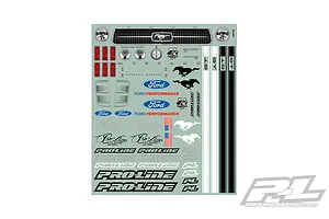 Pro-Line 1/10 1967 Ford Mustang Unpainted Body Shell image 54671