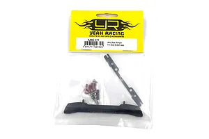 Yeah Racing Black Aluminium SCX24 Jeep Rear Bumper Set image 54928