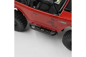 Yeah Racing Black Aluminium SCX24 Jeep Deadbolt Rock Rails w/ Hardware image 54930