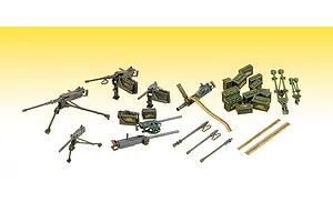 Academy 1/35 U.S. Machine Gun Set Scaled Plastic Model Kit image 54944