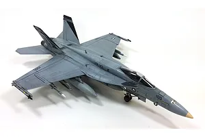 Academy 1/72 USN F/A-18E VFA-143 "Pukin Dogs" Super Hornet Scaled Plastic Model image 54976