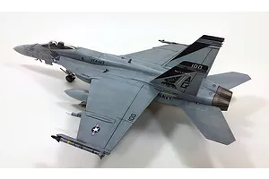 Academy 1/72 USN F/A-18E VFA-143 "Pukin Dogs" Super Hornet Scaled Plastic Model image 54987