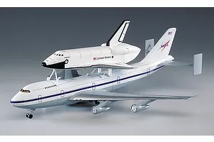 Academy 1/288 Space Shuttle & 747 Carrier Scaled Plastic Model Kit image 54995