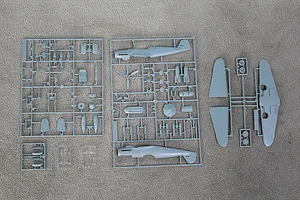 Academy 1/48 Messerschmitt Bf109G-6/G-2 &amp;quot;JG27&amp;quot; Scaled Plastic Model Kit image 55021