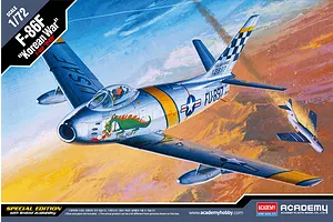 Academy 1/72 F-86F "Korean War" Sabre Scaled Plastic Model Kit image 55030