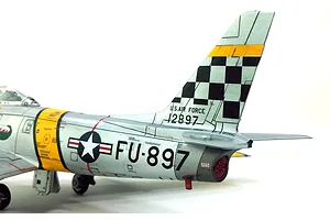 Academy 1/72 F-86F "Korean War" Sabre Scaled Plastic Model Kit image 55031