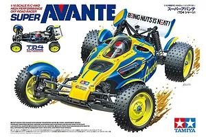 Tamiya TD-4 Super Avante 2021 RC Buggy Electric 4WD 1/10 Scale Kit image 55126