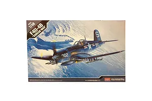 Academy 1/48 Vought F4U-4B "Korean War" Fighter Scaled Plastic Model Kit