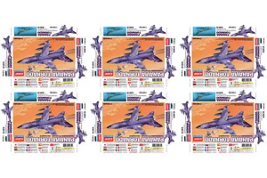 Academy 1/144 Panavia Tornado Fighter Scaled Plastic Model Kit image 55457