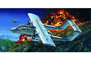 Academy 1/72 OV-10A Bronco "Vietnam War" Fighter Scaled Plastic Model Kit